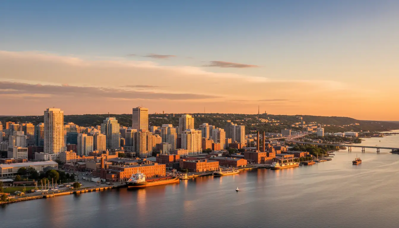 Hamilton skyline